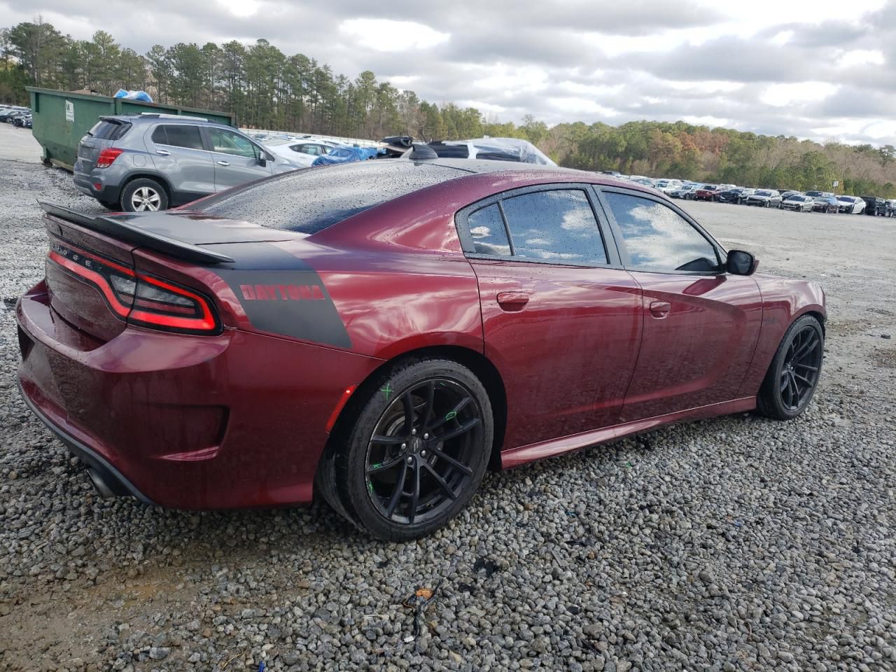 Dodge Charger R/T 392 2018 Burgundy 6.4L 8 vin: 2C3CDXGJ8JH200621