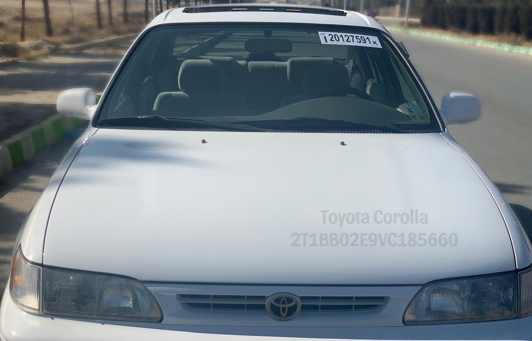 Toyota Corolla 1997 VIN: 2T1BB02E9VC185660