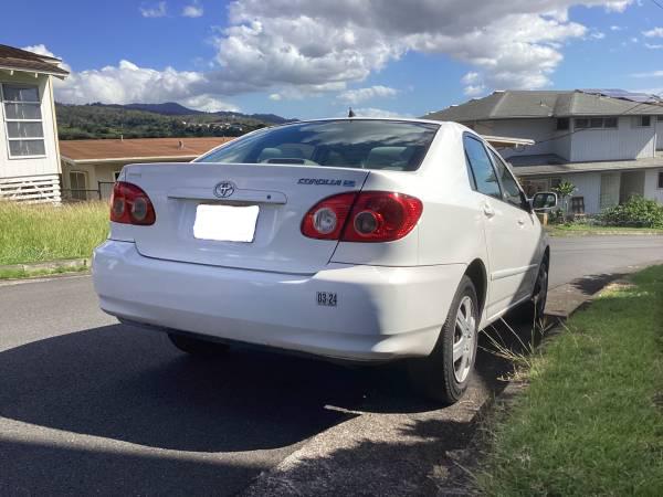Car: Toyota Corolla 2005 Auctioned VIN: 2T1BR30E55C452745