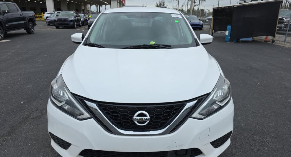 2019 Nissan Sentra S | White | 1.8L FWD CVT | VIN: 3N1AB7AP1KY406190