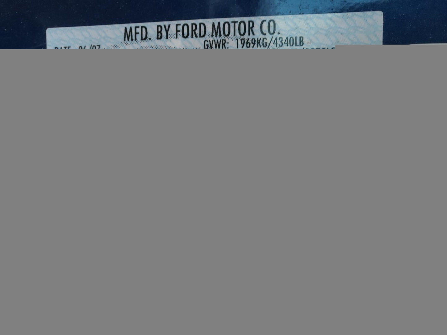 2007 FORD MUSTANG - 1ZVHT80N575363960