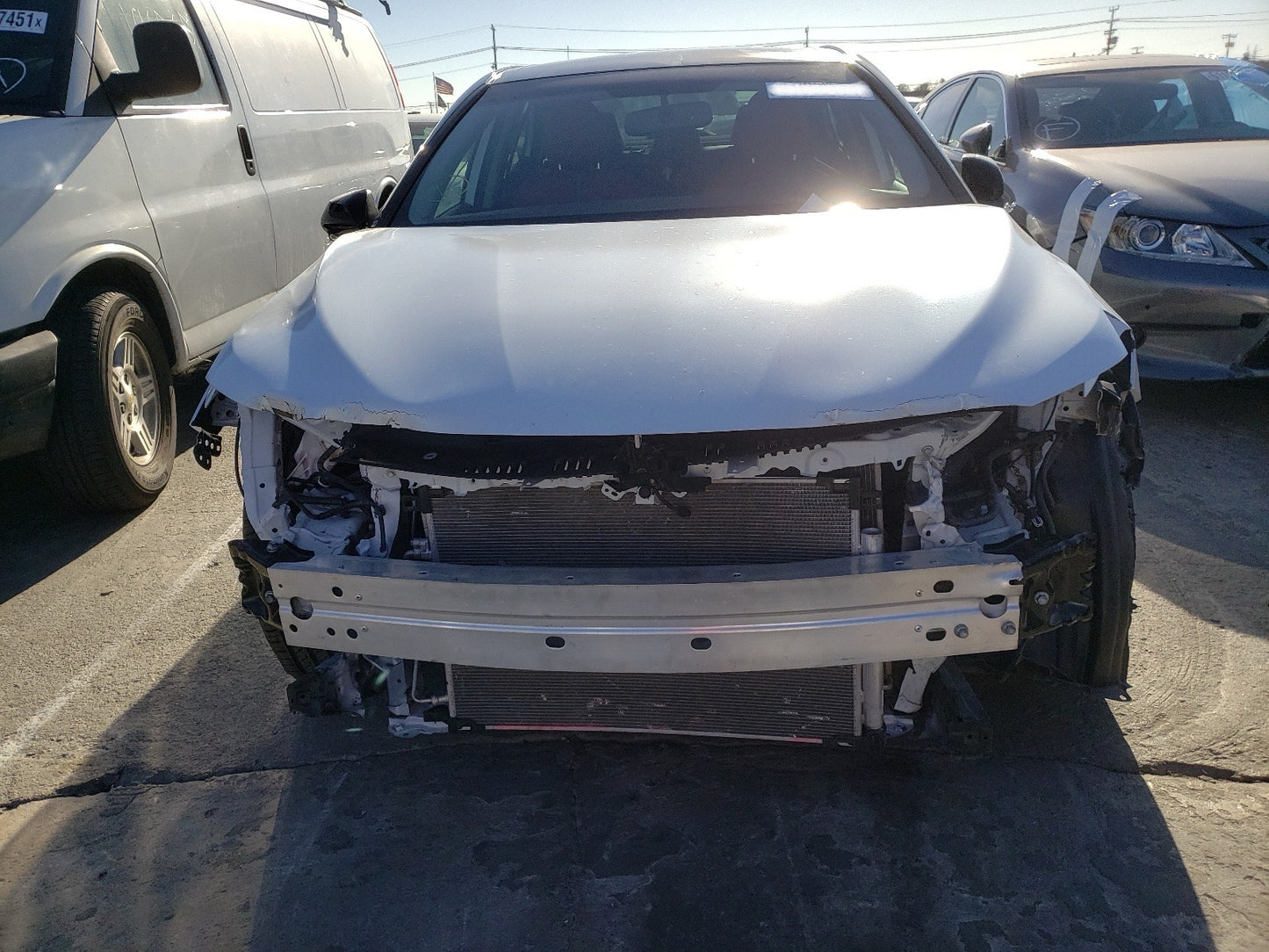 Toyota Camry XSE 6V 2020 White VIN: 4t1kz1ak2lu036060