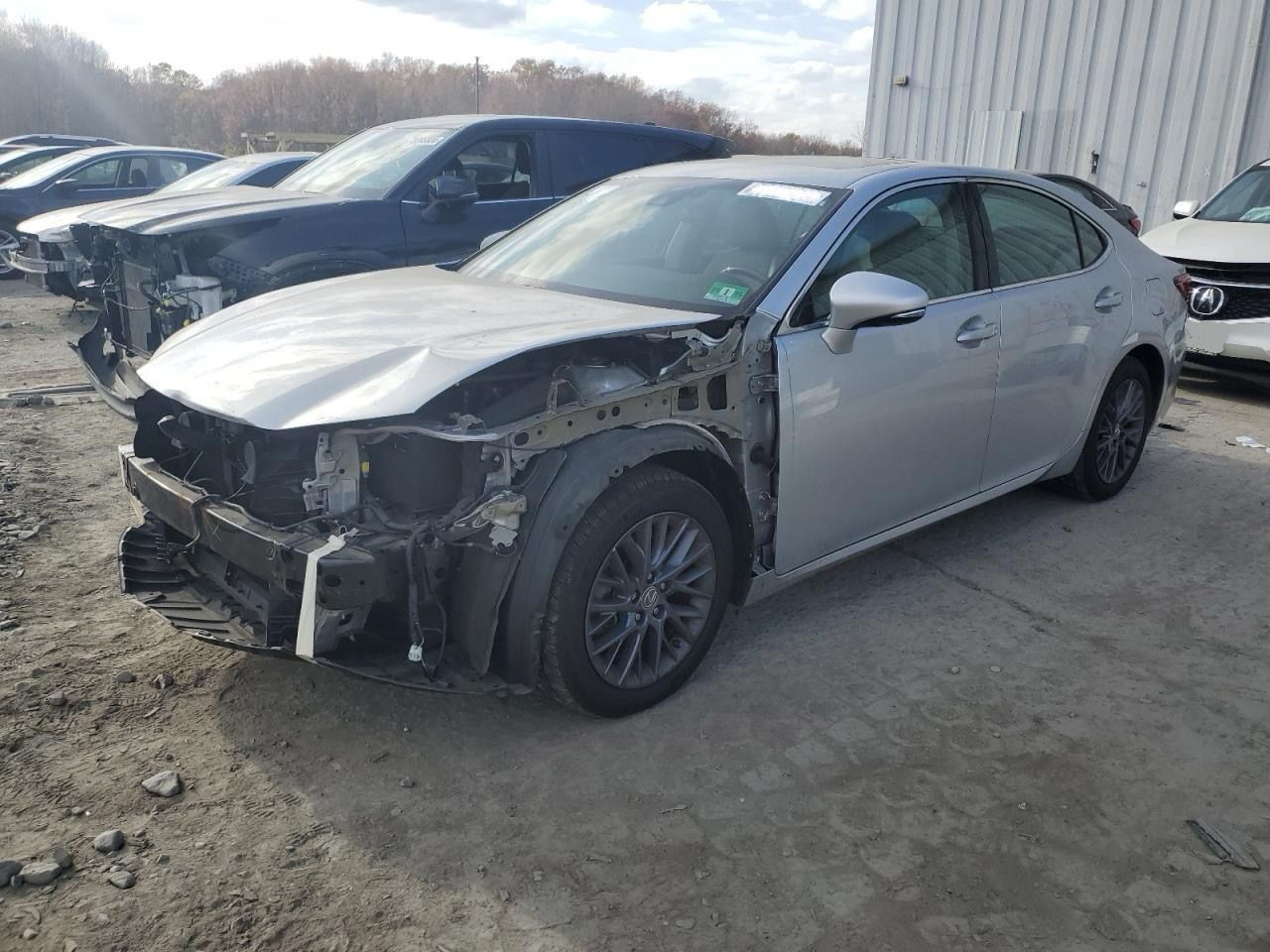 2018 Lexus ES 350 – Silver Luxury Sedan | 3.5L V6 | VIN: 58ABK1GG5JU113789