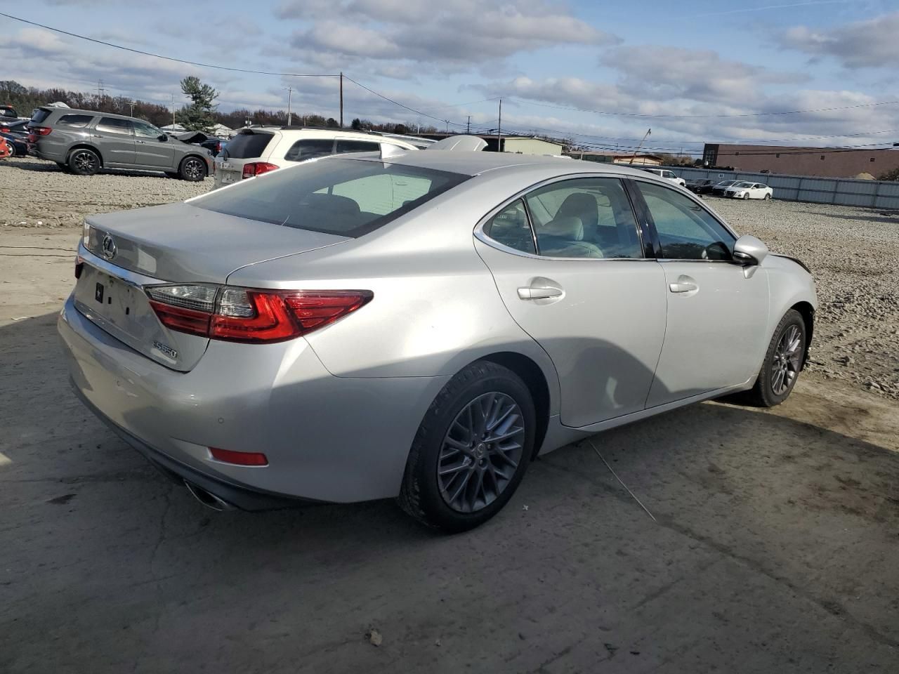 2018 Lexus ES 350 – Silver Luxury Sedan | 3.5L V6 | VIN: 58ABK1GG5JU113789