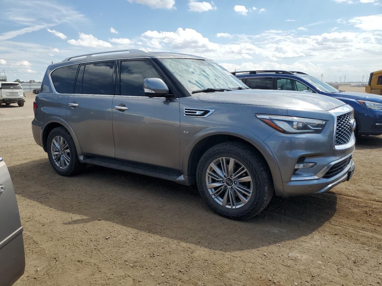 INFINITI QX80 LUXE 2019 Gray – 5.6L V8 4x4 SUV | VIN