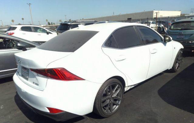 2020 Lexus IS 350 F Sport - Sleek White Performance Sedan with 3.5L V6 Engine | VIN: JTHGZ1B27L5037044