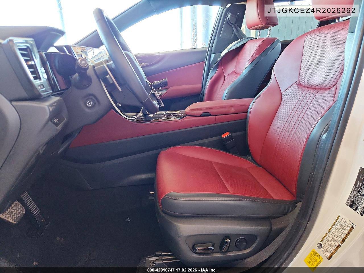 2024 Lexus NX 350h Premium – IAAI Auction History – VIN JTJGKCEZ4R2026262