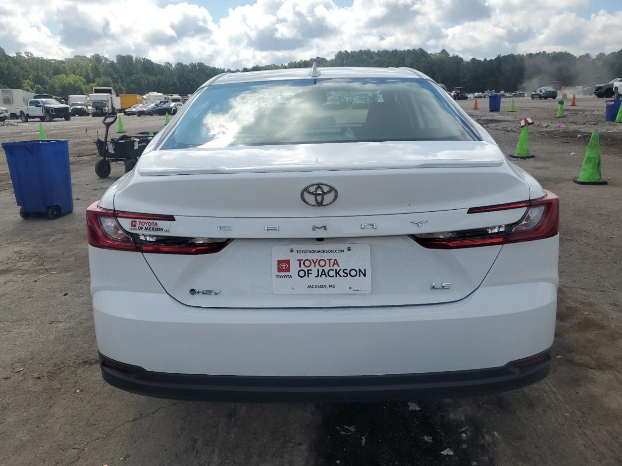2025 TOYOTA CAMRY XSE | WHITE | VIN: 4T1DAACK7SU526845