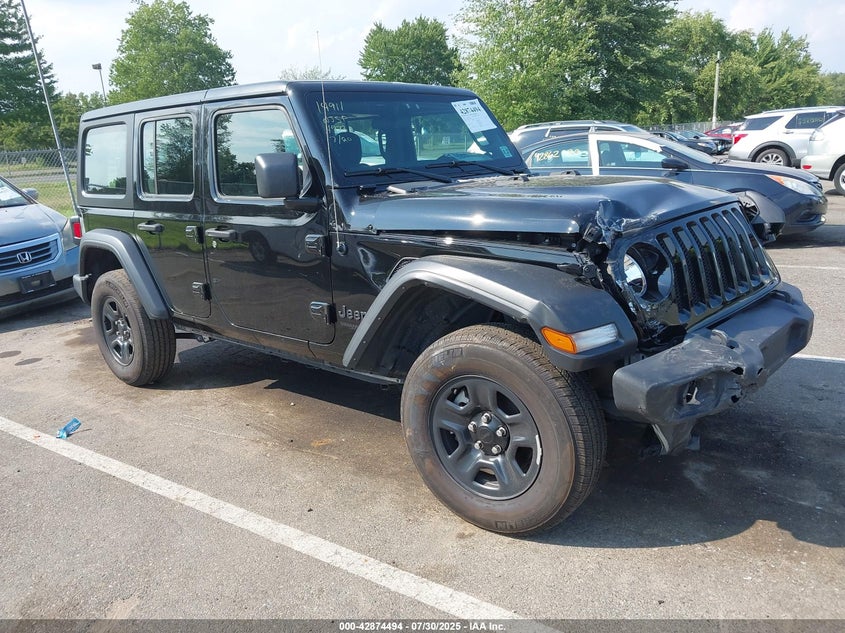 Jeep Wrangler Unlimited Sport 4x4 2022 (JL) – 2.0L Turbo 270HP | VIN: 1C4HJXDNXNW234973