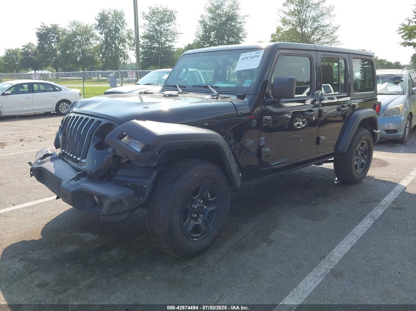 Jeep Wrangler Unlimited Sport 4x4 2022 (JL) – 2.0L Turbo 270HP | VIN: 1C4HJXDNXNW234973