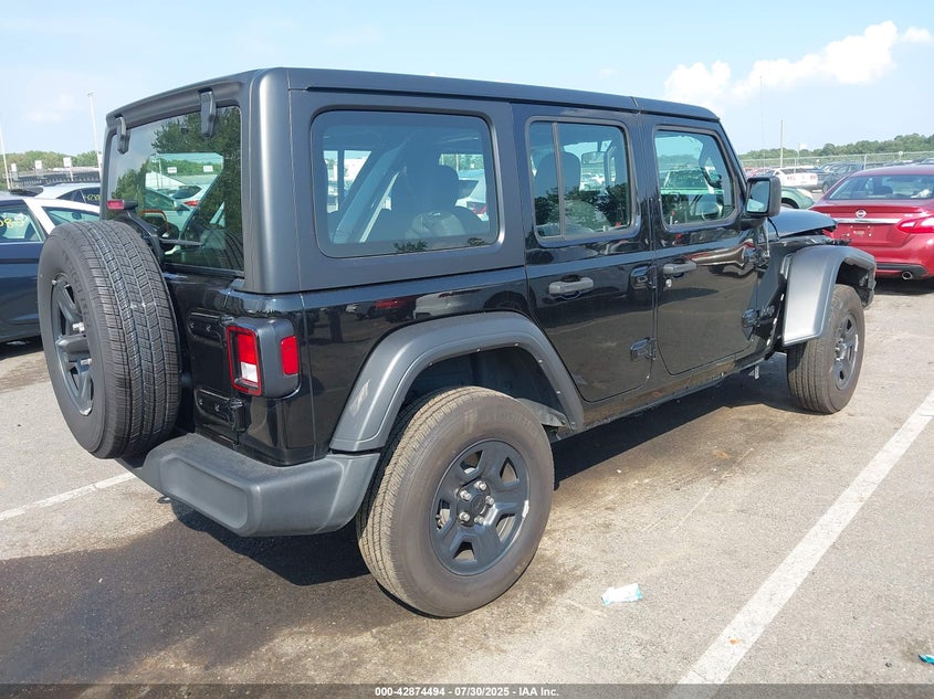 Jeep Wrangler Unlimited Sport 4x4 2022 (JL) – 2.0L Turbo 270HP | VIN: 1C4HJXDNXNW234973