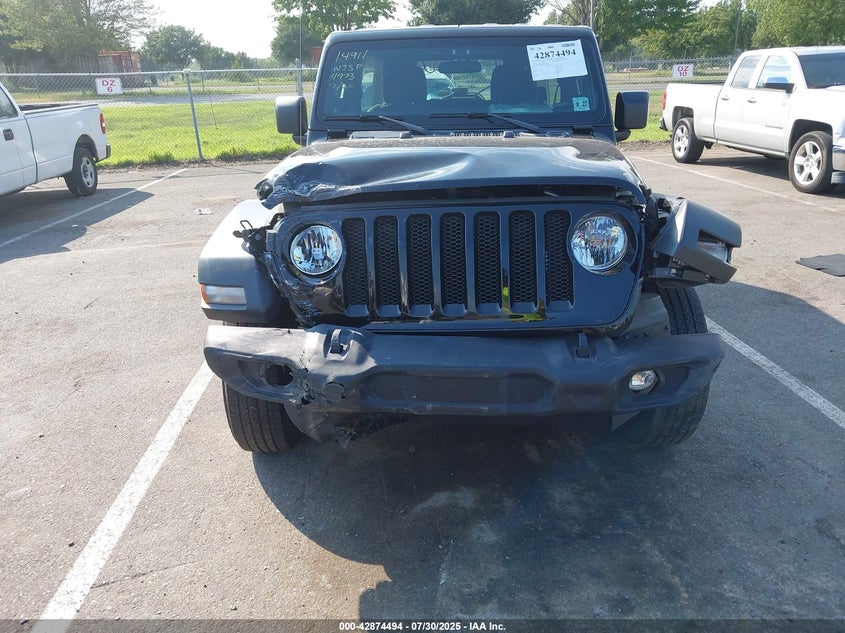 Jeep Wrangler Unlimited Sport 4x4 2022 (JL) – 2.0L Turbo 270HP | VIN: 1C4HJXDNXNW234973