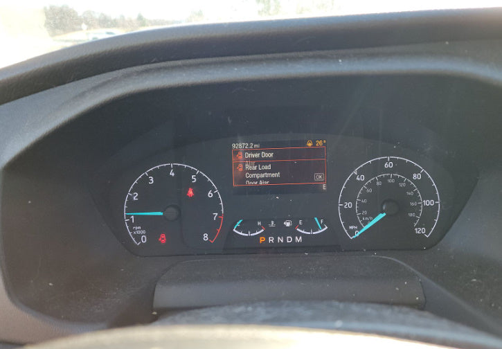 2019 Ford Transit 150 | White | 3.7L V6 Flex Fuel | VIN: 1FTYE1YM4KKB25835