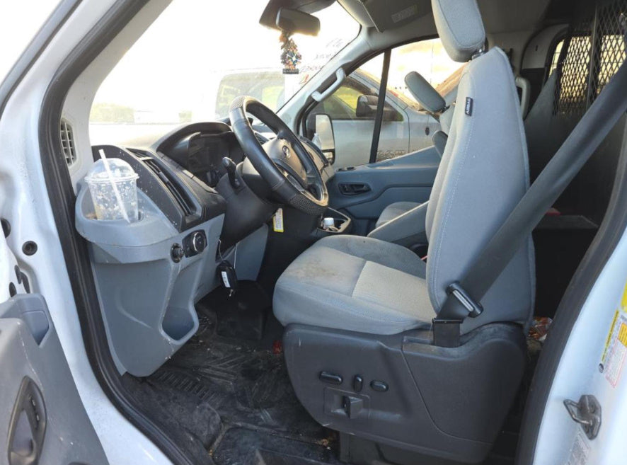 2019 Ford Transit 150 | White | 3.7L V6 Flex Fuel | VIN: 1FTYE1YM4KKB25835