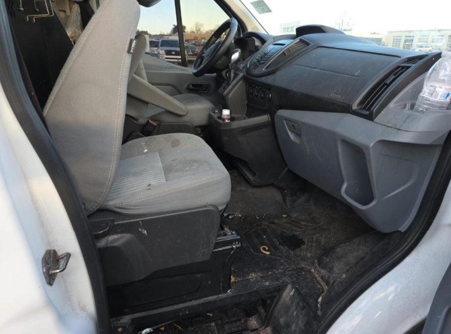2019 Ford Transit 150 | White | 3.7L V6 Flex Fuel | VIN: 1FTYE1YM4KKB25835