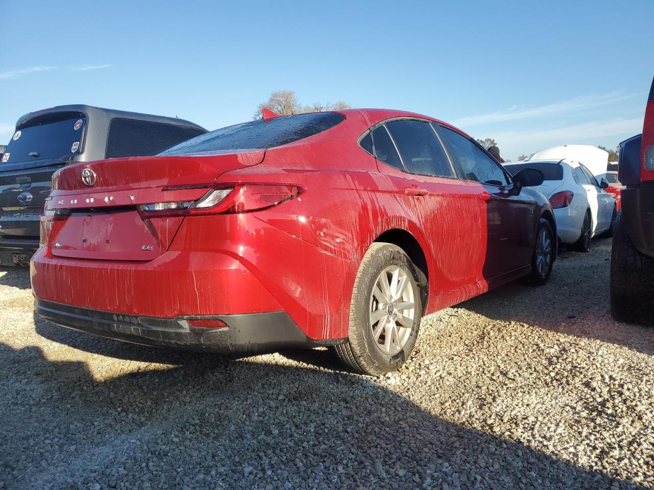2025 TOYOTA CAMRY XSE | RED | 2.5L 4 | VIN: 4T1DAACK7SU018276