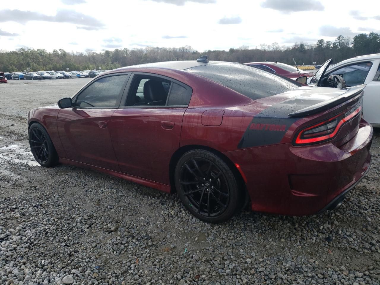 Dodge Charger R/T 392 2018 Burgundy 6.4L 8 vin: 2C3CDXGJ8JH200621