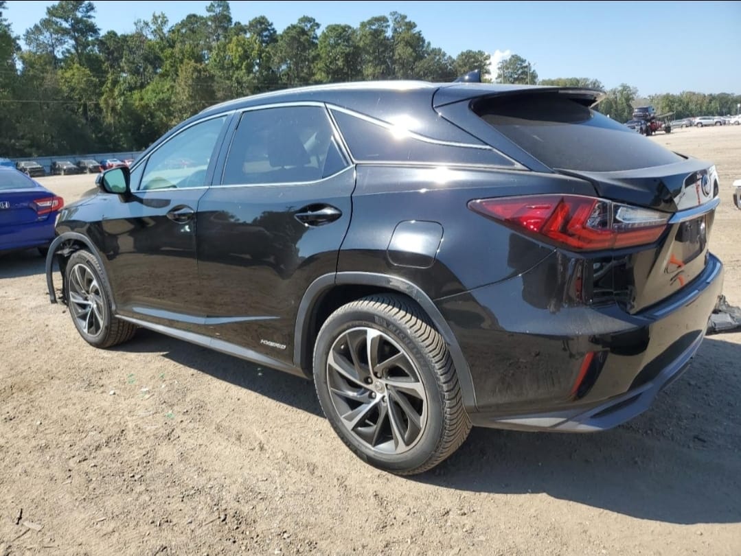 2018 Lexus RX 450h Black 3.5L V6 Hybrid AWD VIN: 2T2BGMCA6JC022555