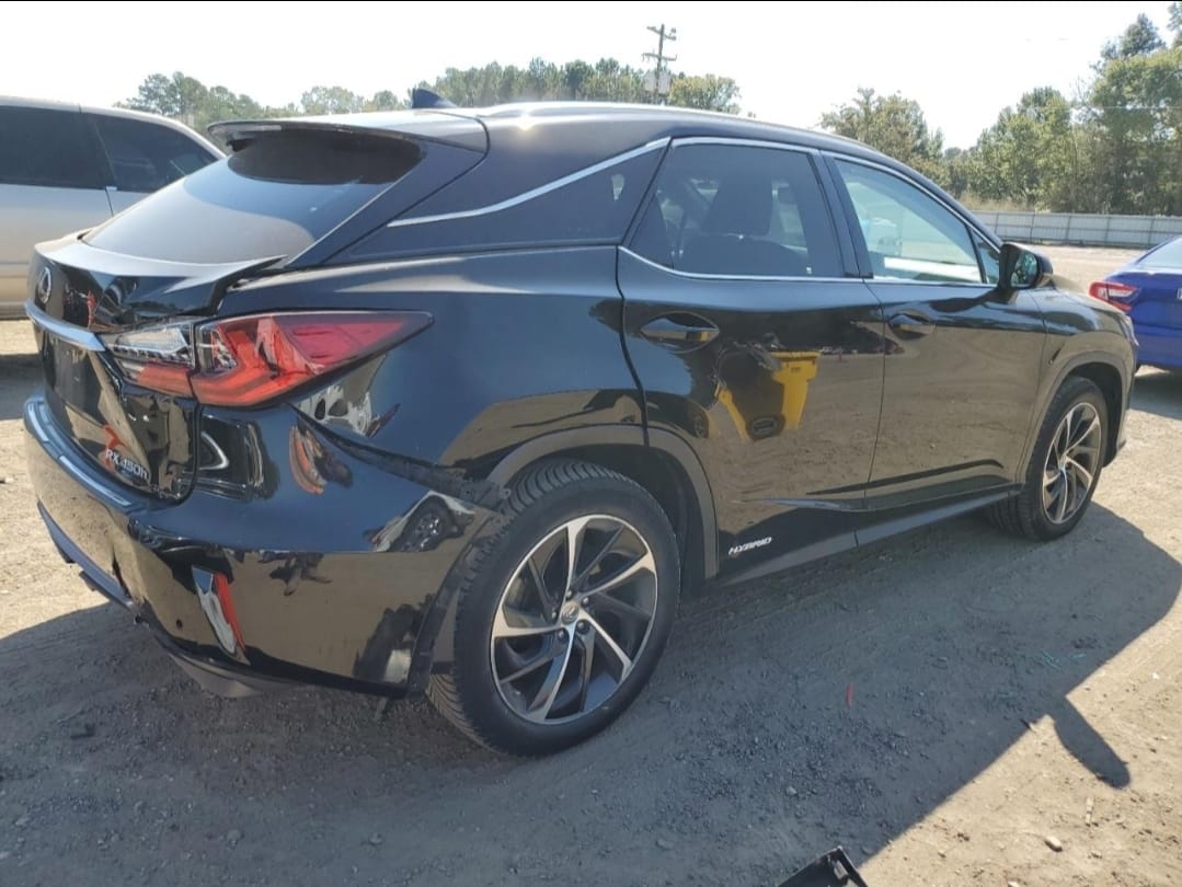 2018 Lexus RX 450h Black 3.5L V6 Hybrid AWD VIN: 2T2BGMCA6JC022555
