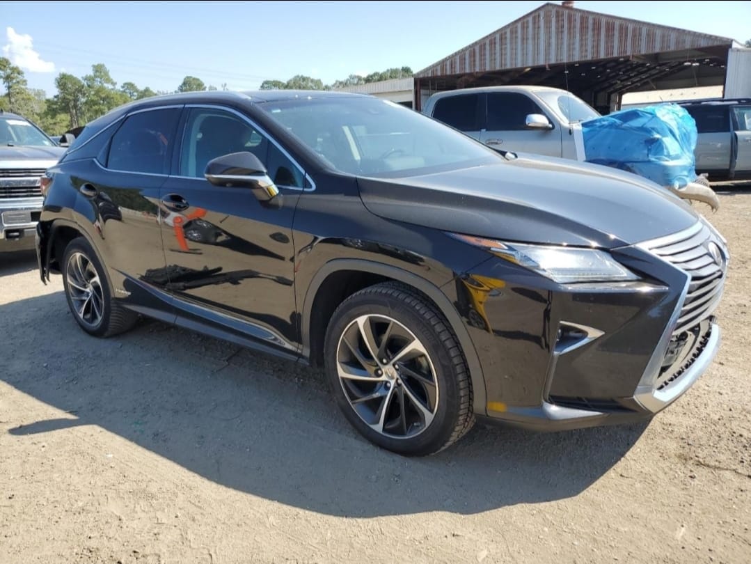 2018 Lexus RX 450h Black 3.5L V6 Hybrid AWD VIN: 2T2BGMCA6JC022555
