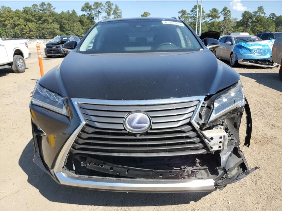 2018 Lexus RX 450h Black 3.5L V6 Hybrid AWD VIN: 2T2BGMCA6JC022555