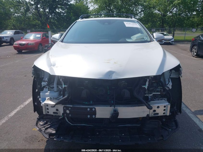 Lexus RX 450h 2022 White AWD Hybrid SUV – VIN: 2T2HGMDA3NC091105