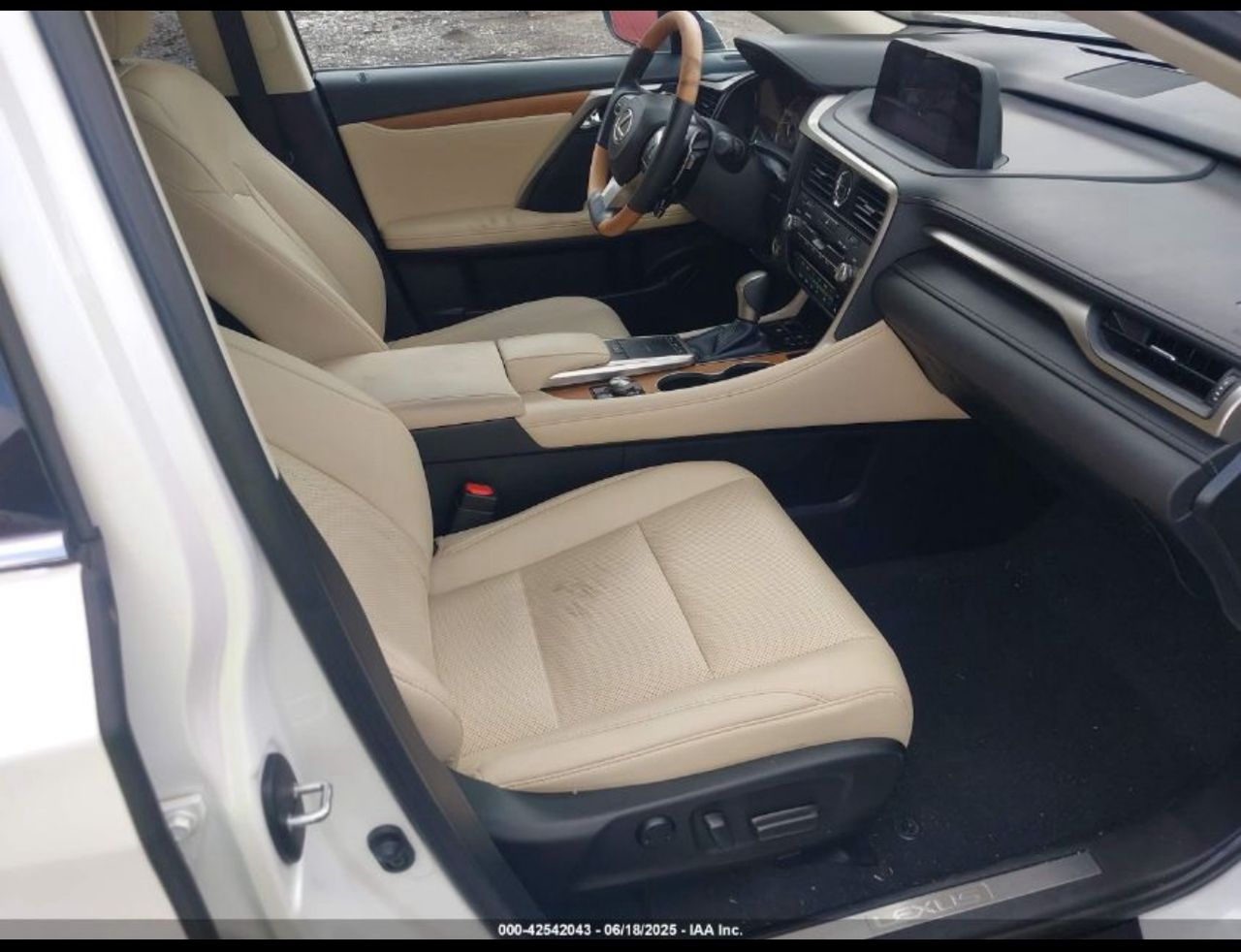 Lexus RX 450h 2022 White AWD Hybrid SUV – VIN: 2T2HGMDA3NC091105