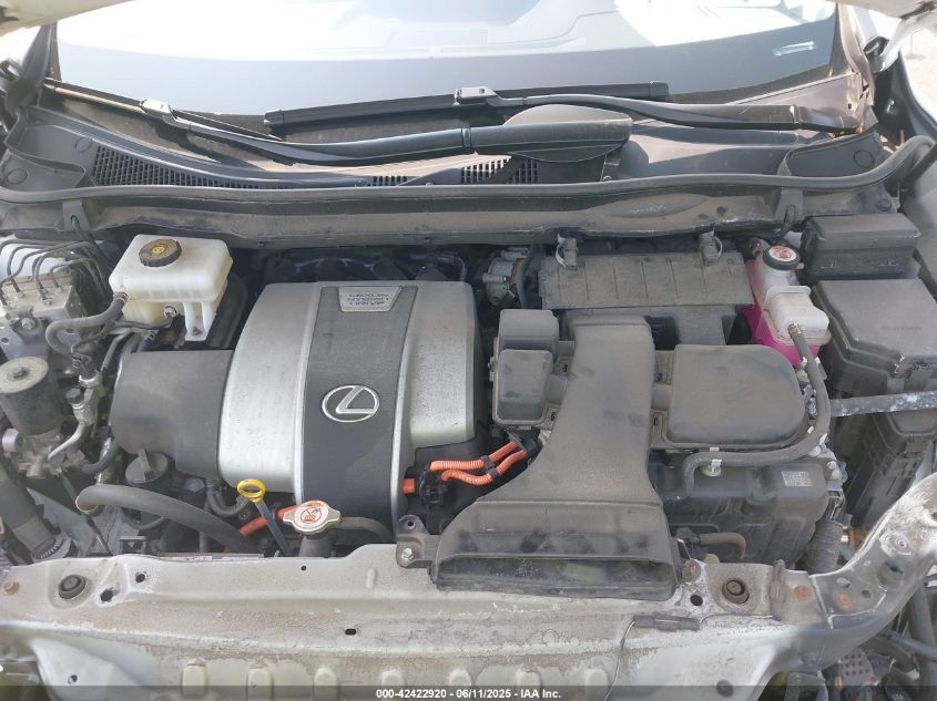 Lexus RX 450h 2022 White AWD Hybrid SUV – VIN: 2T2HGMDA3NC091105