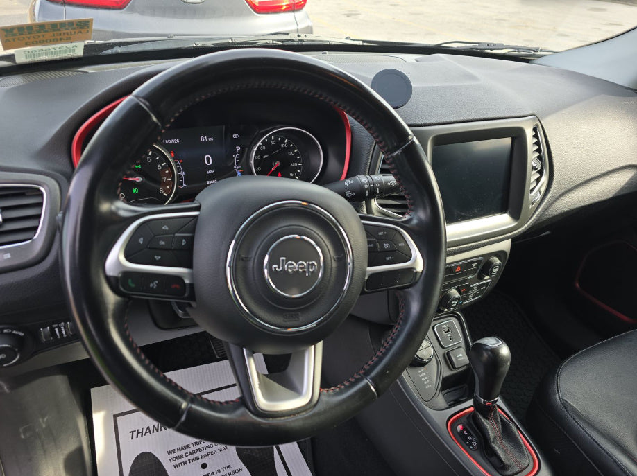 Jeep Compass 2019 – 2.4L 180HP 4x4 SUV | VIN: 3C4NJDDB3KT712806