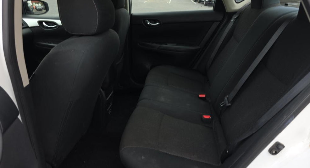 2019 Nissan Sentra S | White | 1.8L FWD CVT | VIN: 3N1AB7AP1KY406190