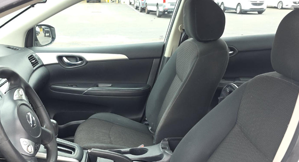 2019 Nissan Sentra S | White | 1.8L FWD CVT | VIN: 3N1AB7AP1KY406190