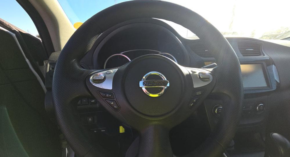 2019 Nissan Sentra S | White | 1.8L FWD CVT | VIN: 3N1AB7AP1KY406190
