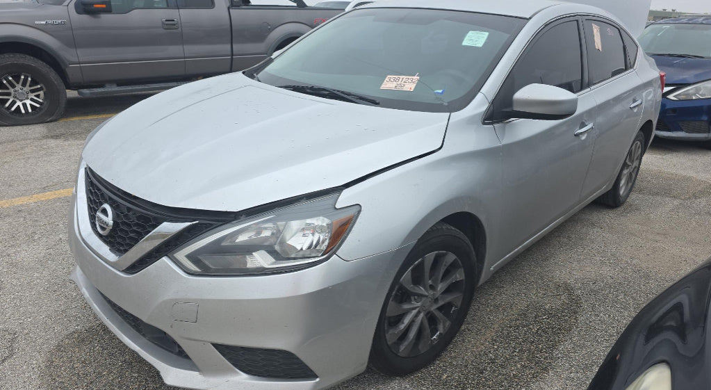 2019 Nissan Sentra S | White | 1.8L FWD CVT | VIN: 3N1AB7AP8KY383183
