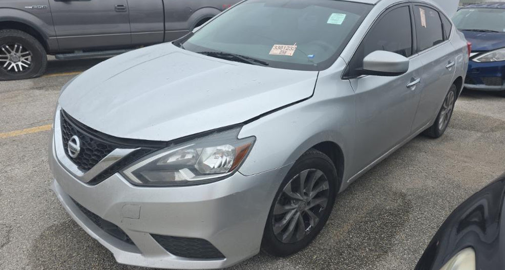 2019 Nissan Sentra S | White | 1.8L FWD CVT | VIN: 3N1AB7AP8KY383183