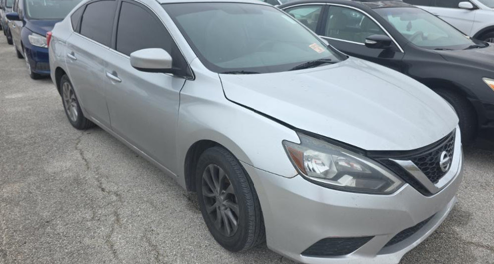 2019 Nissan Sentra S | White | 1.8L FWD CVT | VIN: 3N1AB7AP8KY383183
