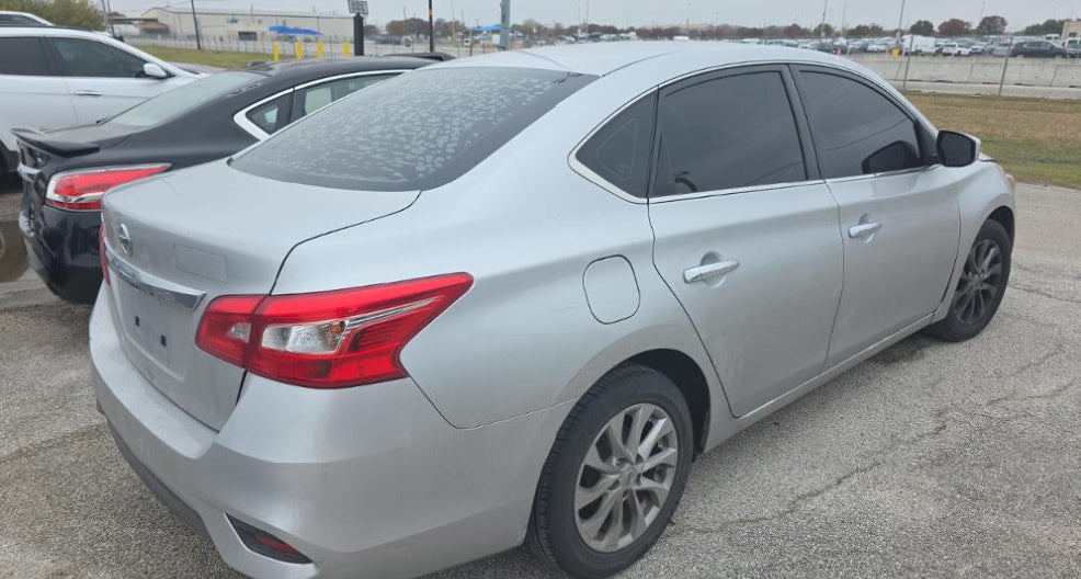 2019 Nissan Sentra S | White | 1.8L FWD CVT | VIN: 3N1AB7AP8KY383183