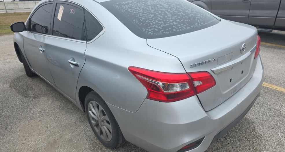 2019 Nissan Sentra S | White | 1.8L FWD CVT | VIN: 3N1AB7AP8KY383183