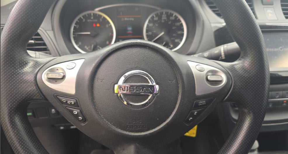 2019 Nissan Sentra S | White | 1.8L FWD CVT | VIN: 3N1AB7AP8KY383183