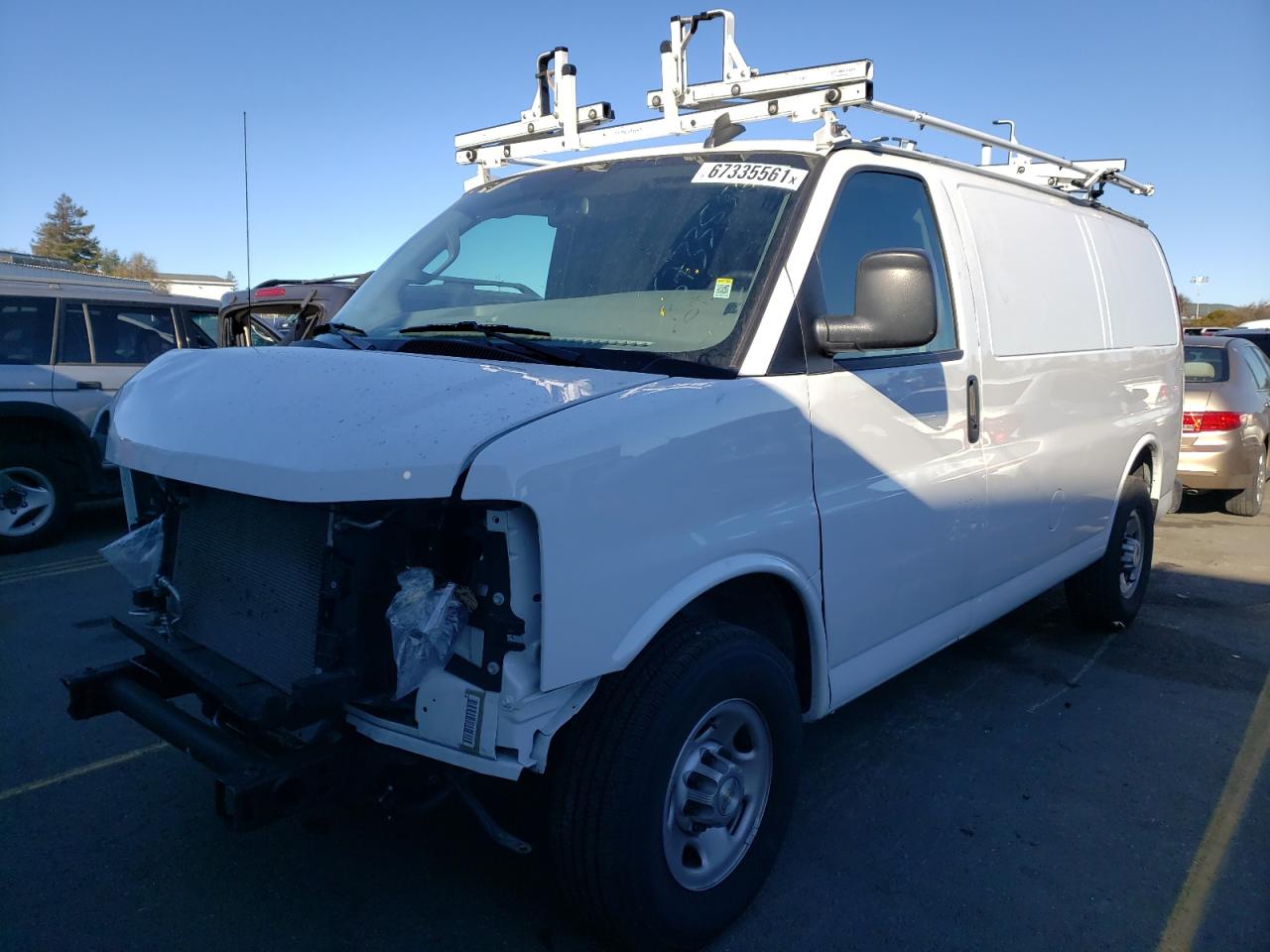 2021 CHEVROLET EXPRESS G2 - 1GCWGAF79M1197072