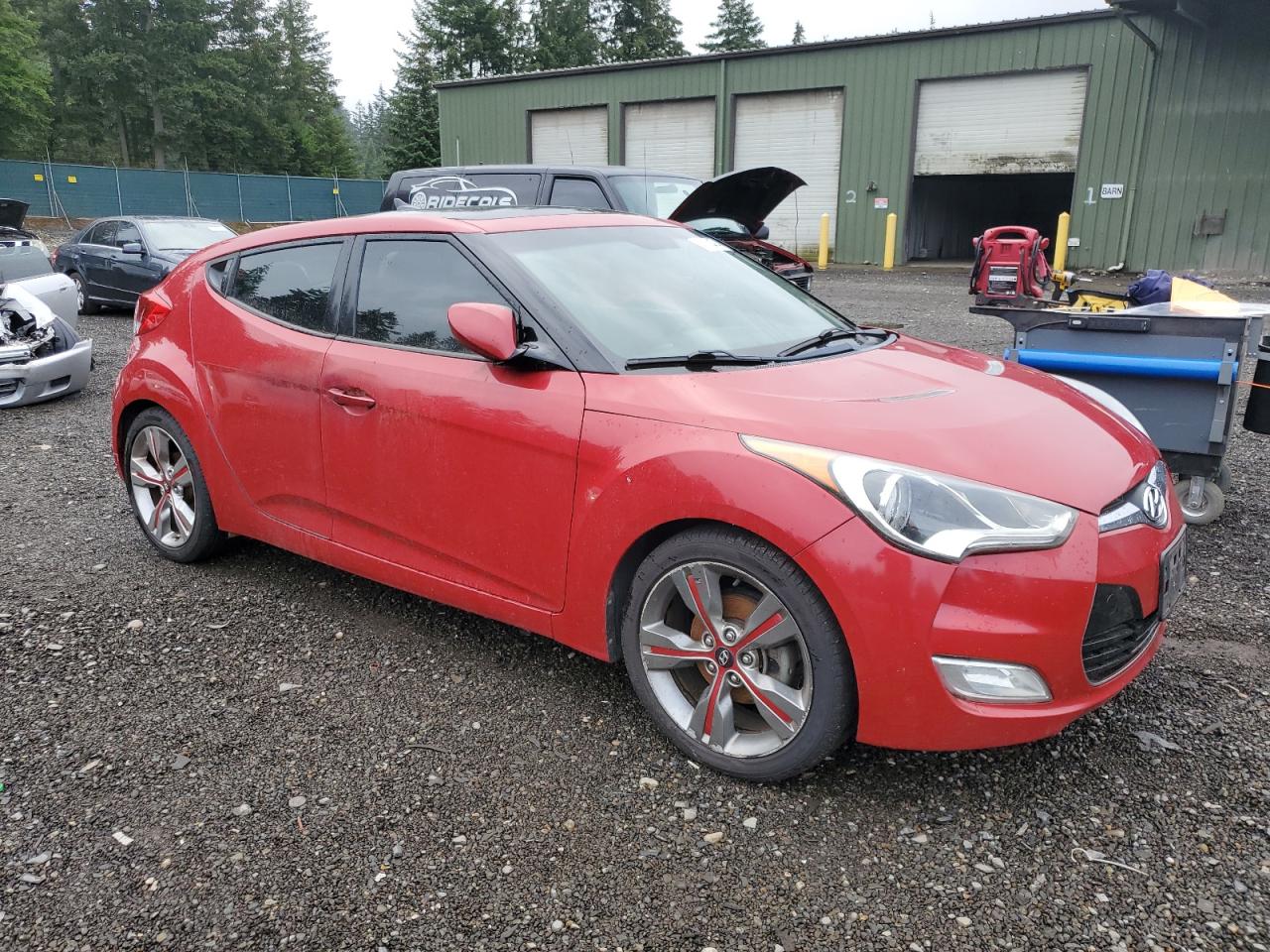 2013 HYUNDAI VELOSTER - KMHTC6AD9DU146643