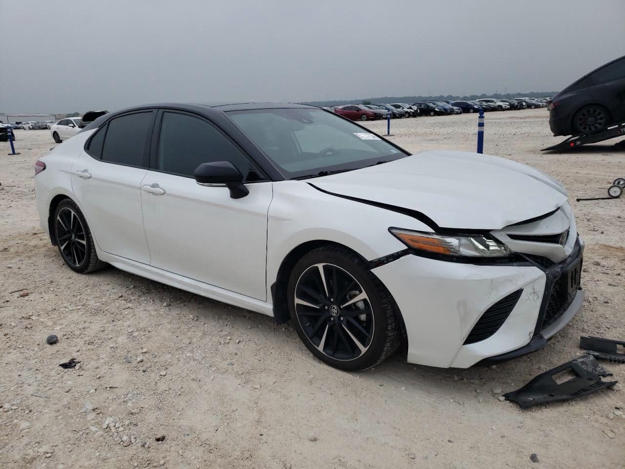 2019 Toyota Camry XSE | White | 2.5L FWD | VIN: 4T1B61HKXKU233975