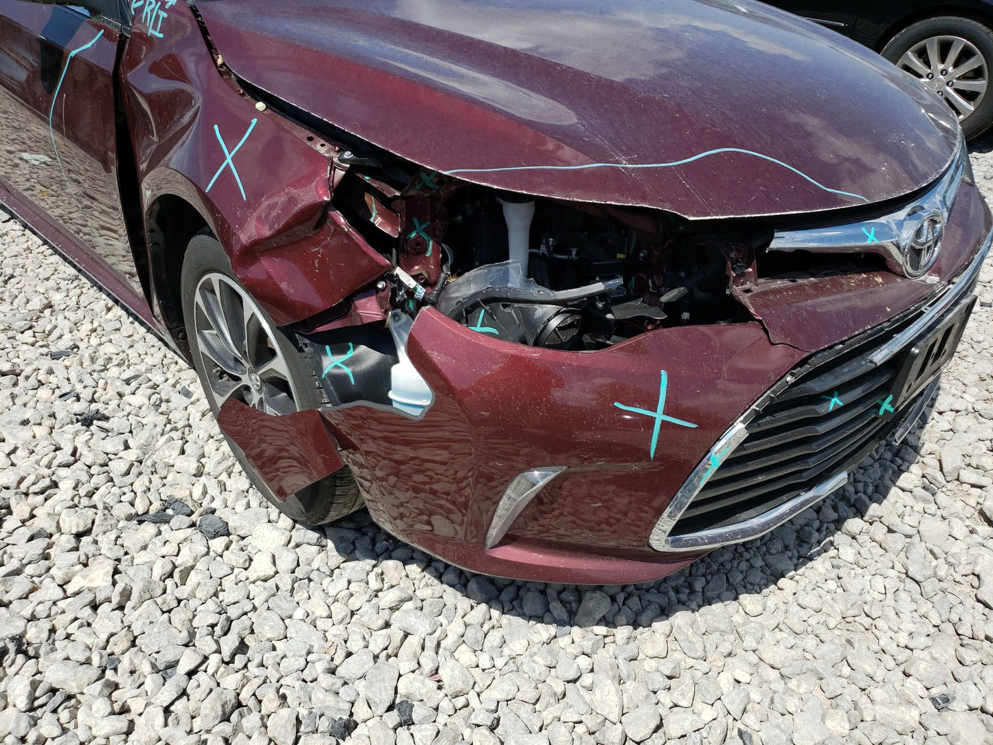 Toyota Avalon Xle 2017 Burgundy 3.5L 6 vin: 4T1BK1EB3HU249847