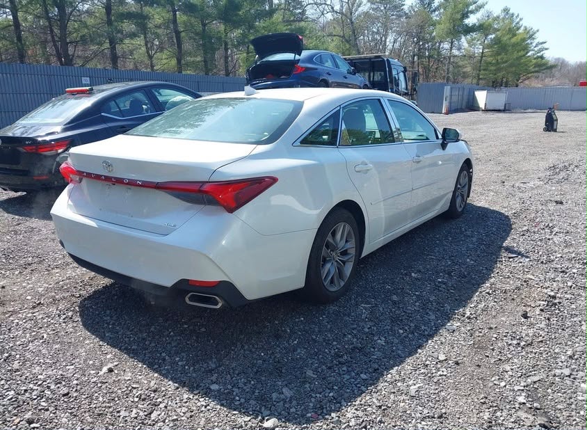 Toyota Avalon XLE 2019 White – 3.5L V6 FWD Sedan | VIN: 4T1BZ1FB6KU004302