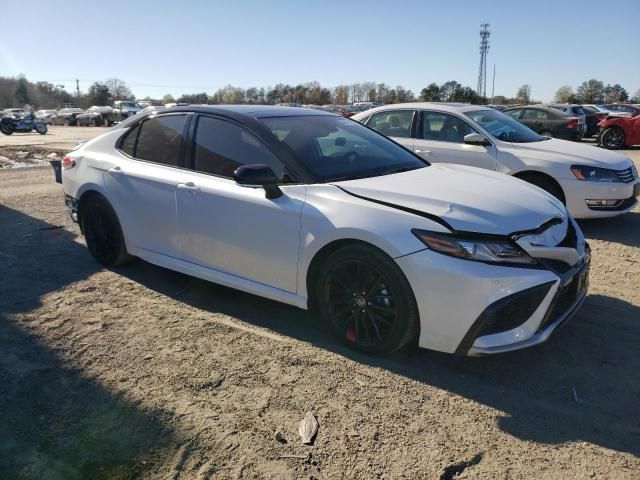 2021 Toyota Camry XSE – White Sport Sedan | 3.5L V6 | VIN: 4T1KZ1AK0MU053747