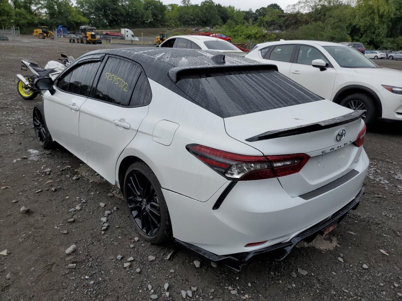 Camry XSE V6 2021 white VIN:‏‏4t1kz1ak4mu053606 – vin4free