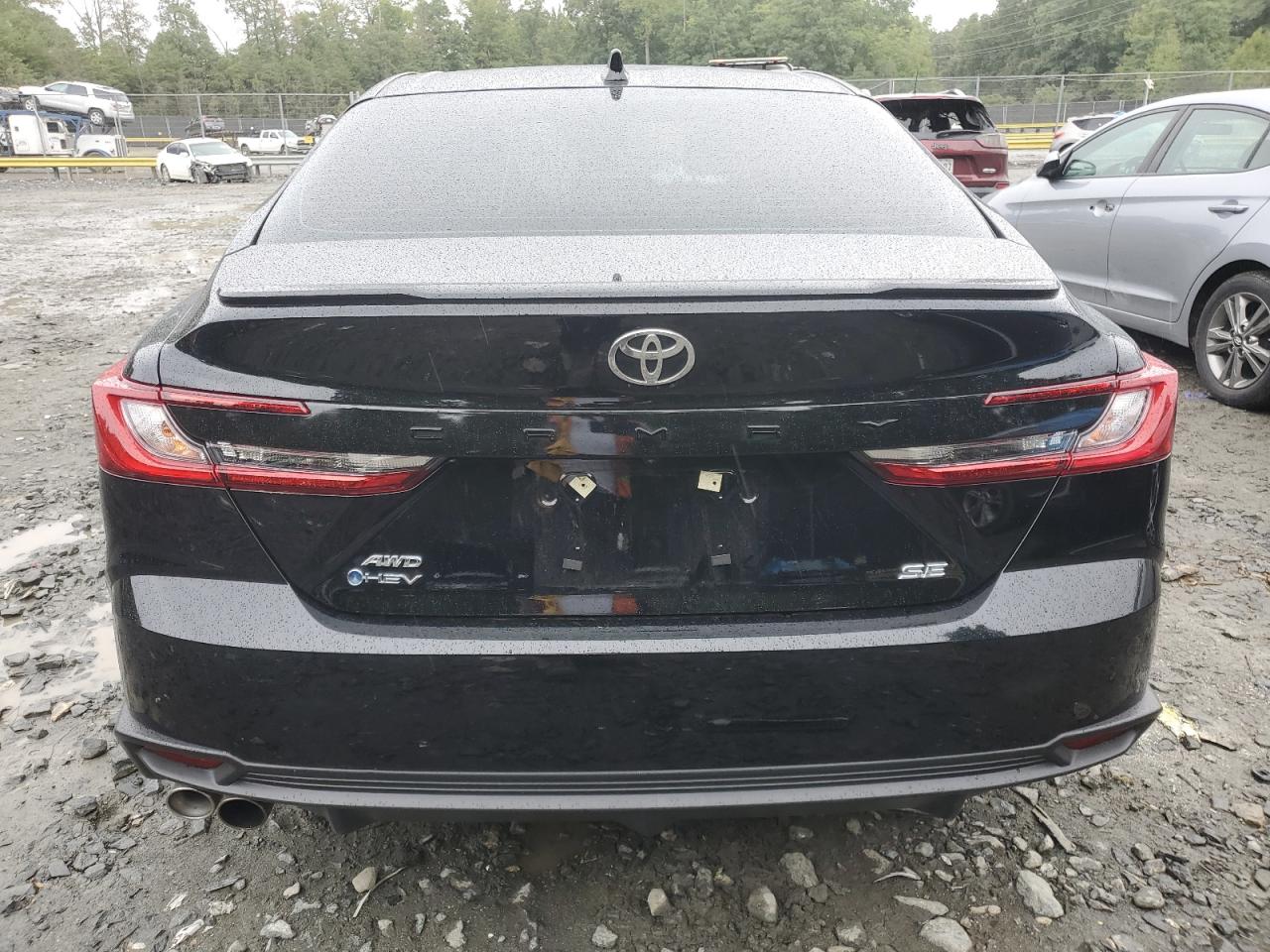2025 TOYOTA CAMRY XSE | BLACK | 2.5L 4 | VIN: 4T1DBADK4SU003150