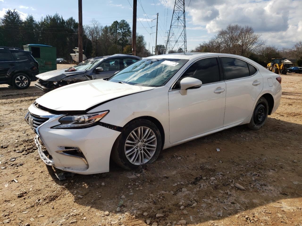 2018 Lexus ES 350 | White | 3.5L V6 FWD Sedan | VIN: 58ABK1GGXJU088615