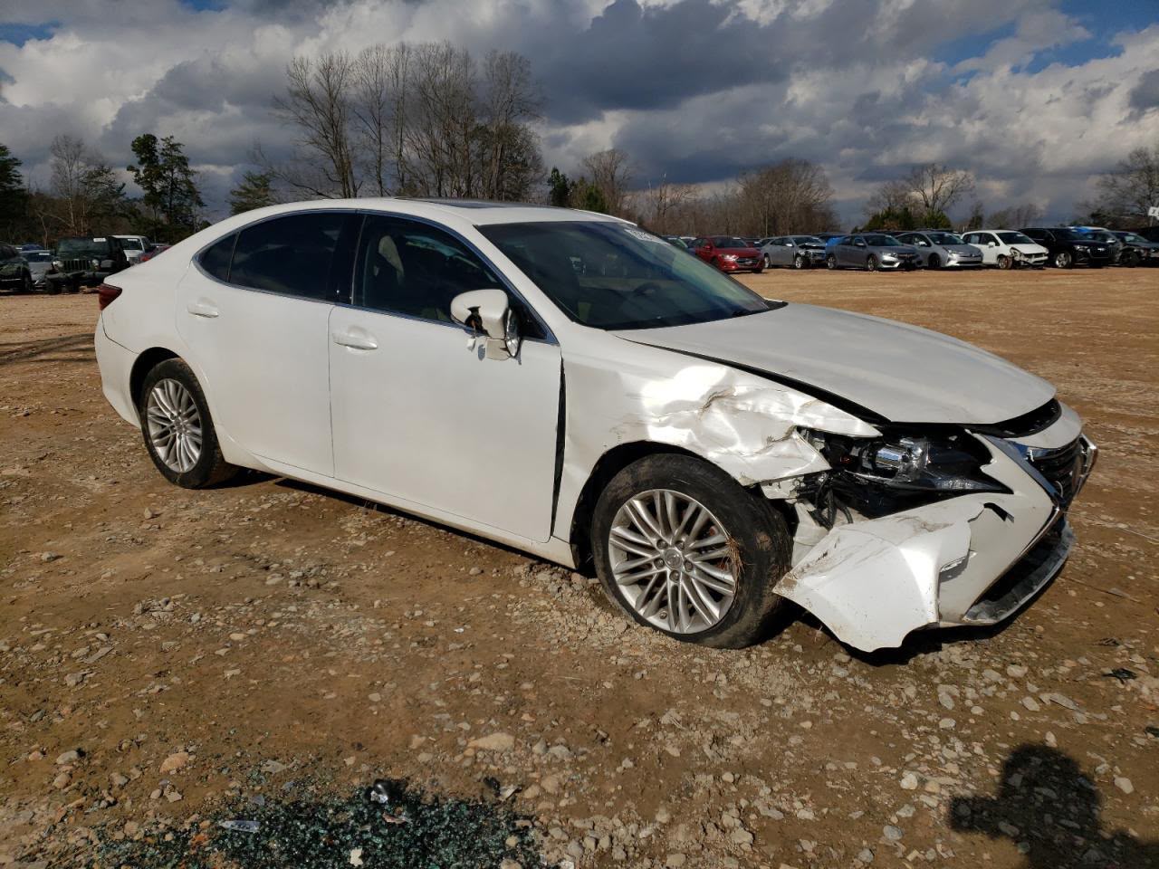 2018 Lexus ES 350 | White | 3.5L V6 FWD Sedan | VIN: 58ABK1GGXJU088615