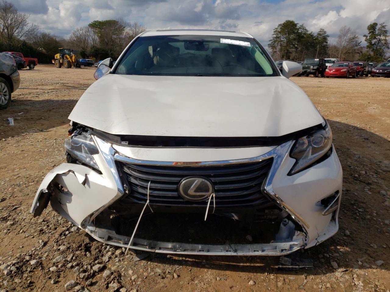 2018 Lexus ES 350 | White | 3.5L V6 FWD Sedan | VIN: 58ABK1GGXJU088615
