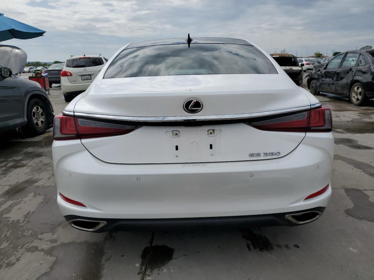 2019 Lexus ES 350 Luxury – White Sedan | VIN: 58ABZ1B17KU006999